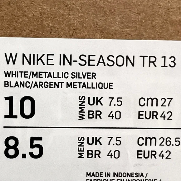 NWT Nike In-Season TR 13 Women’s Shoes - Picture 8 of 8
